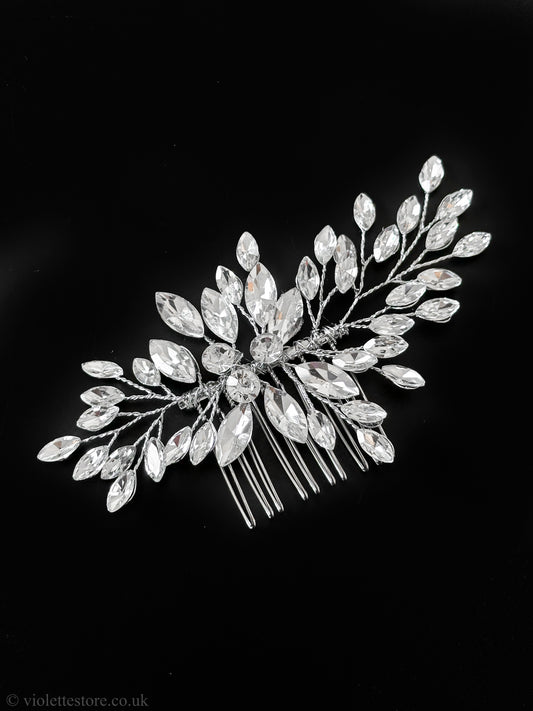 Handmade Bridal Side Hair Comb