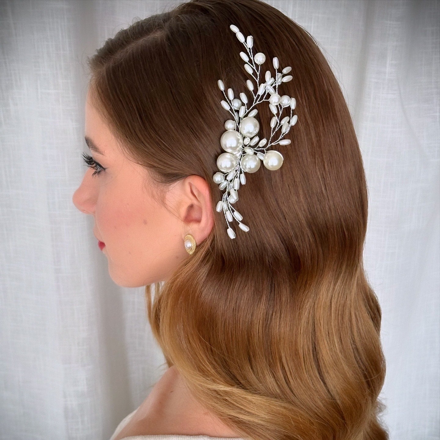Pearl Hair Comb