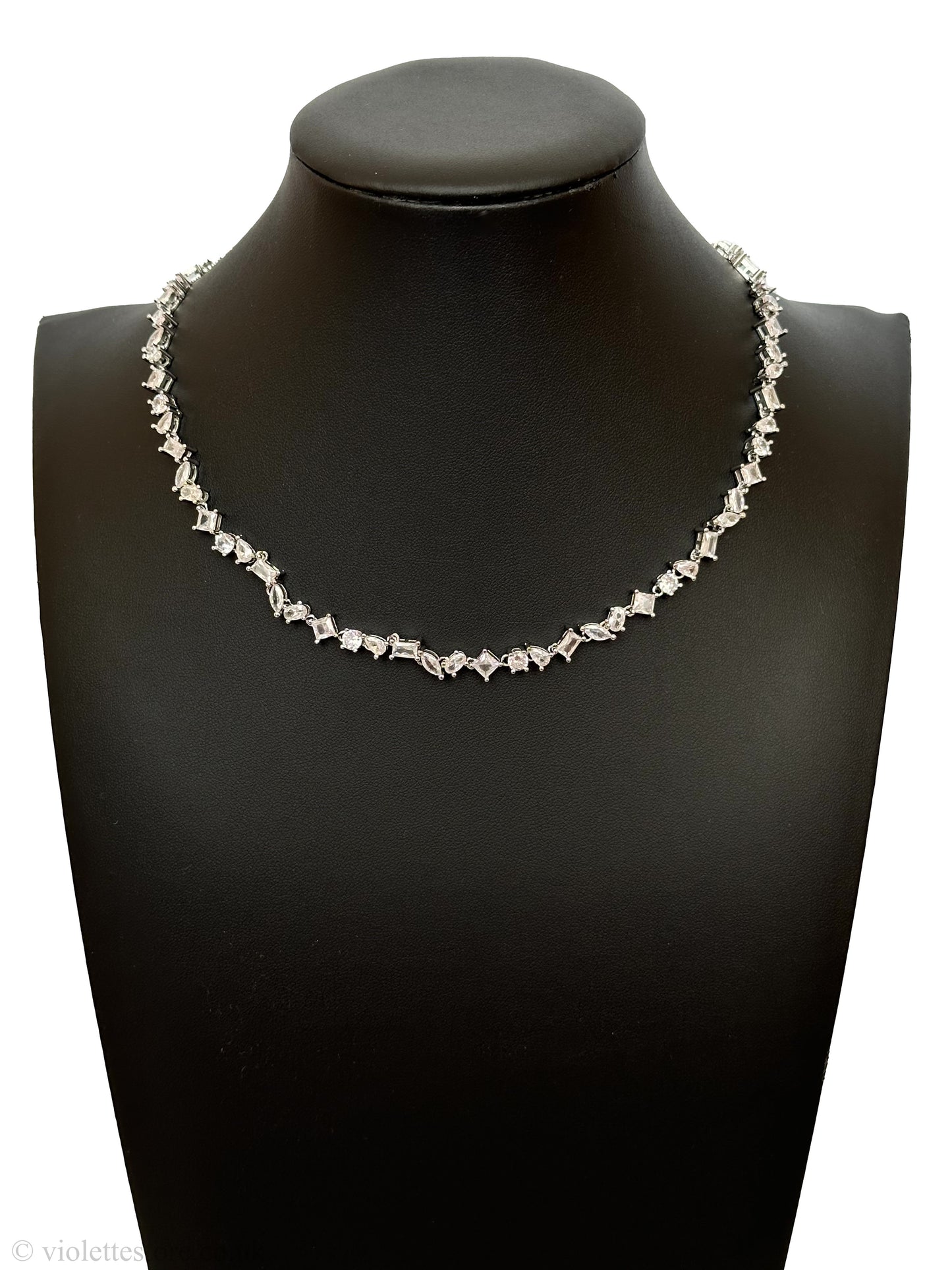 CZ Gold Necklace