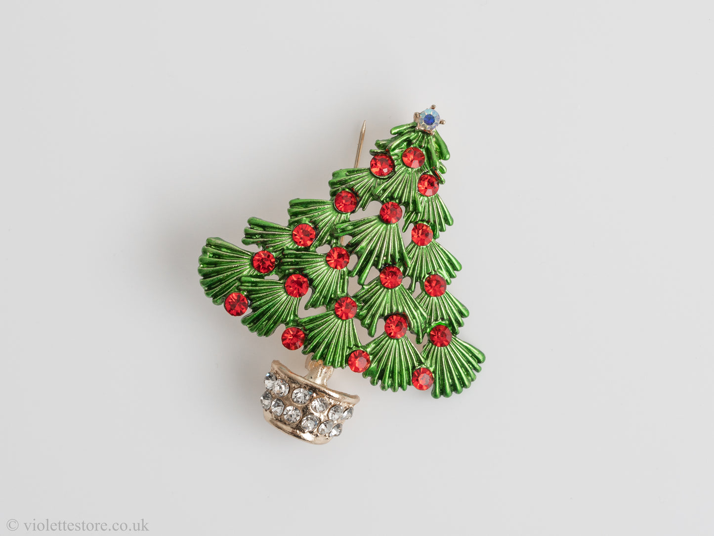 Tree Christmas Brooch 2024