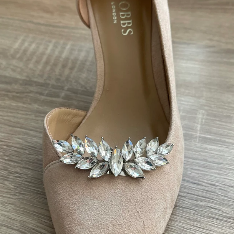 Rhinestone Shoe Clips