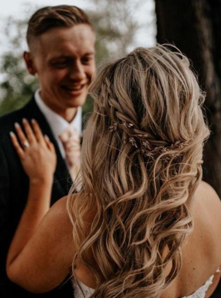 Ashley Gold & Silver Hair Vine