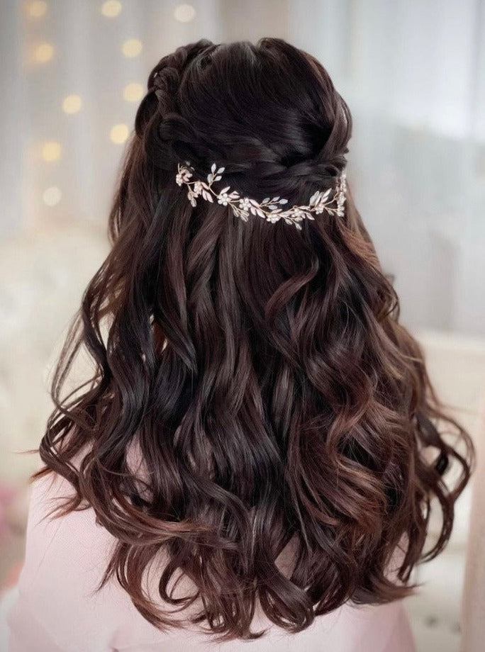 Ashley Gold & Silver Hair Vine