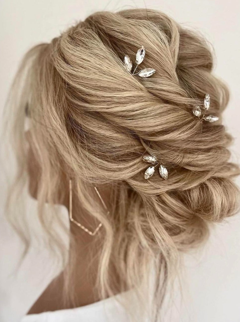 Crystal Hair Pins