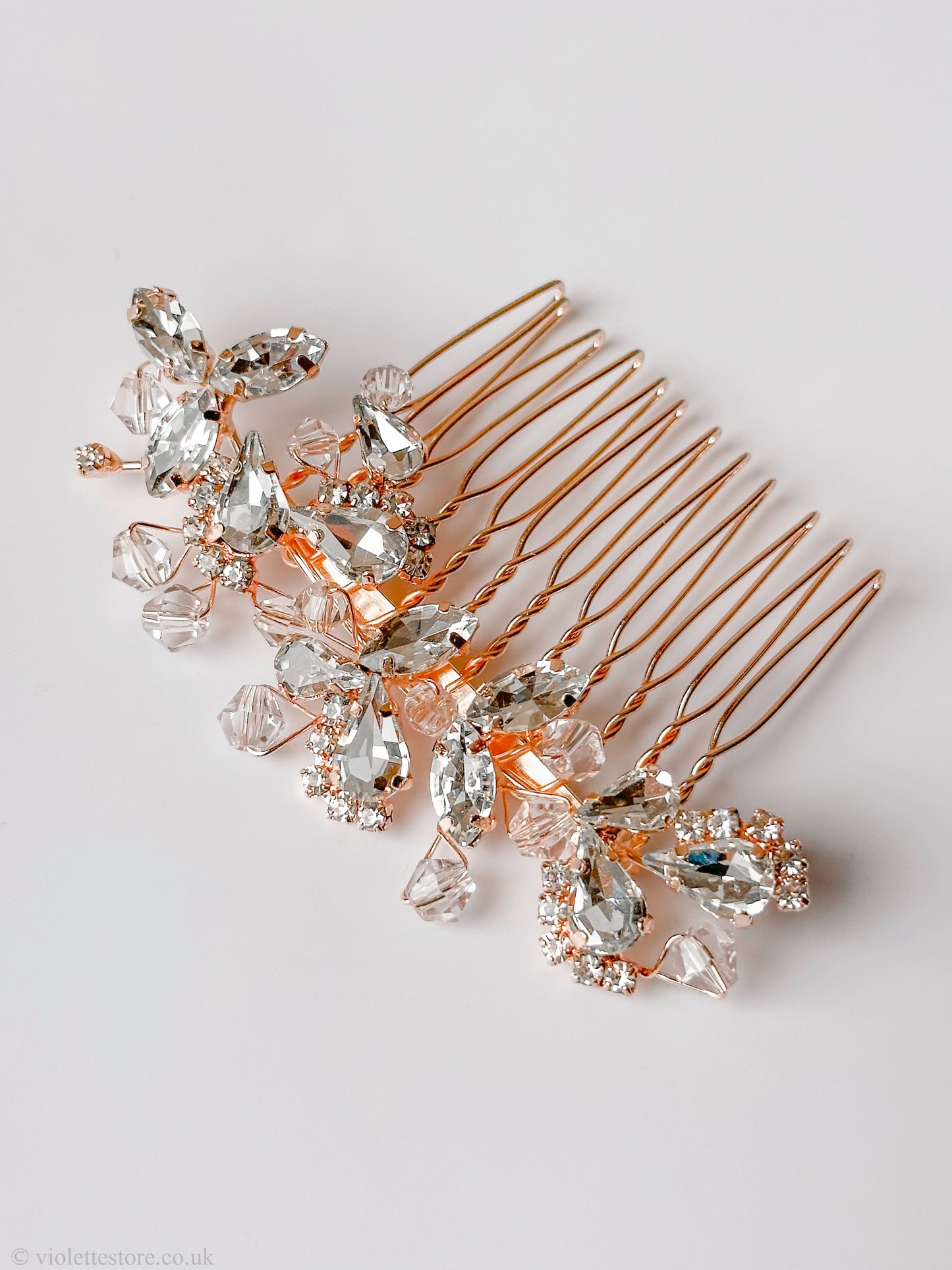 Rose Gold Hair Comb