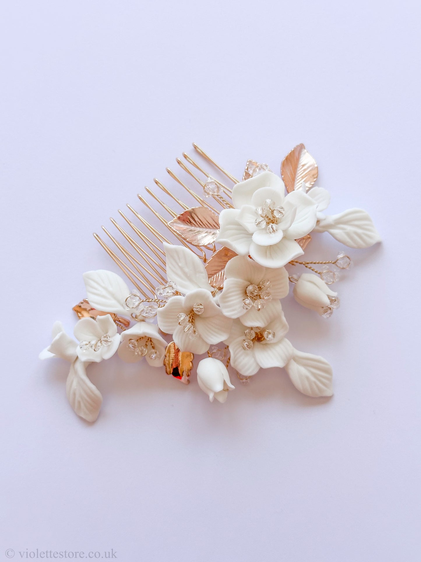 Flower Hair Comb