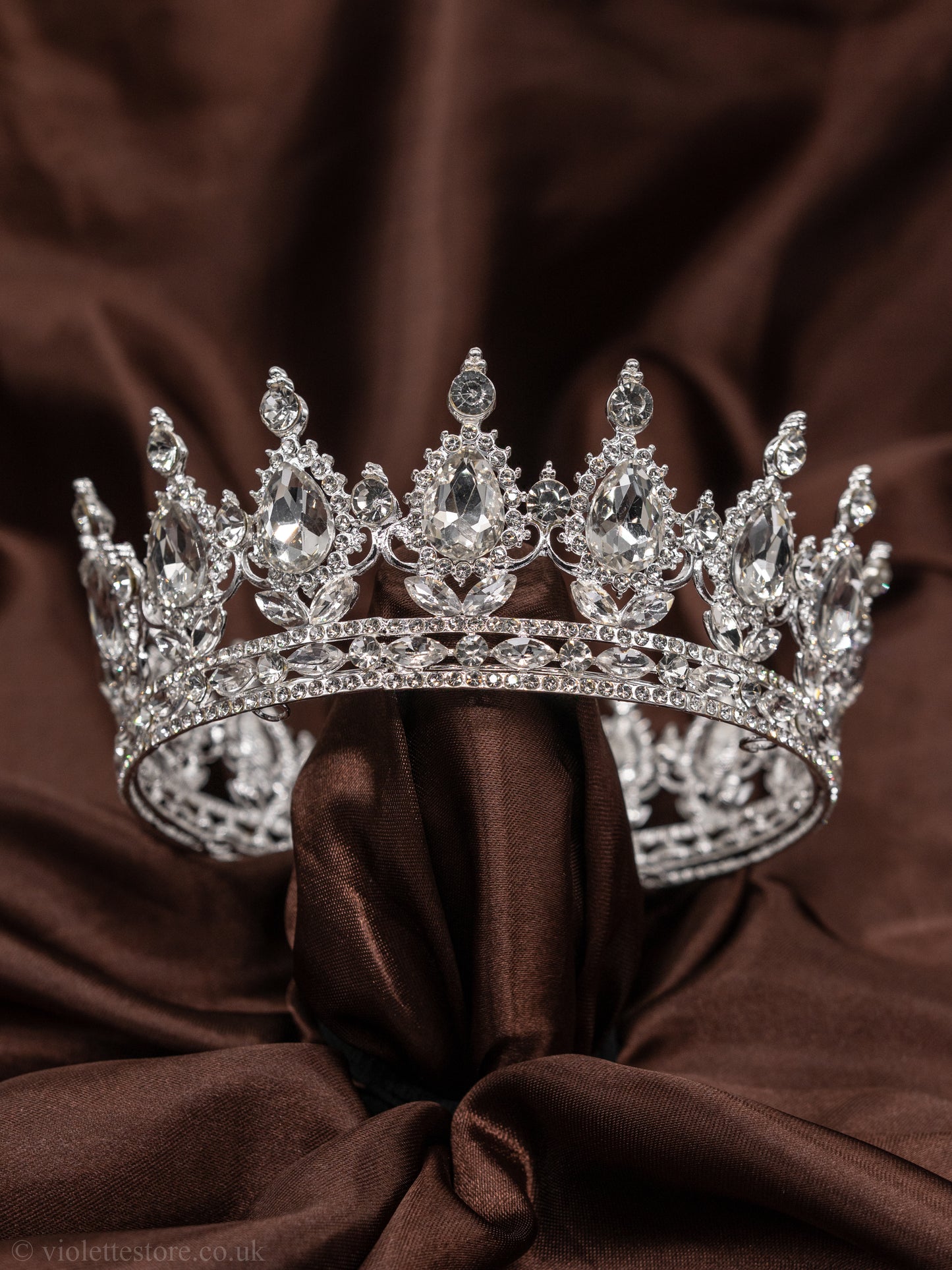 Silver Wedding Crown