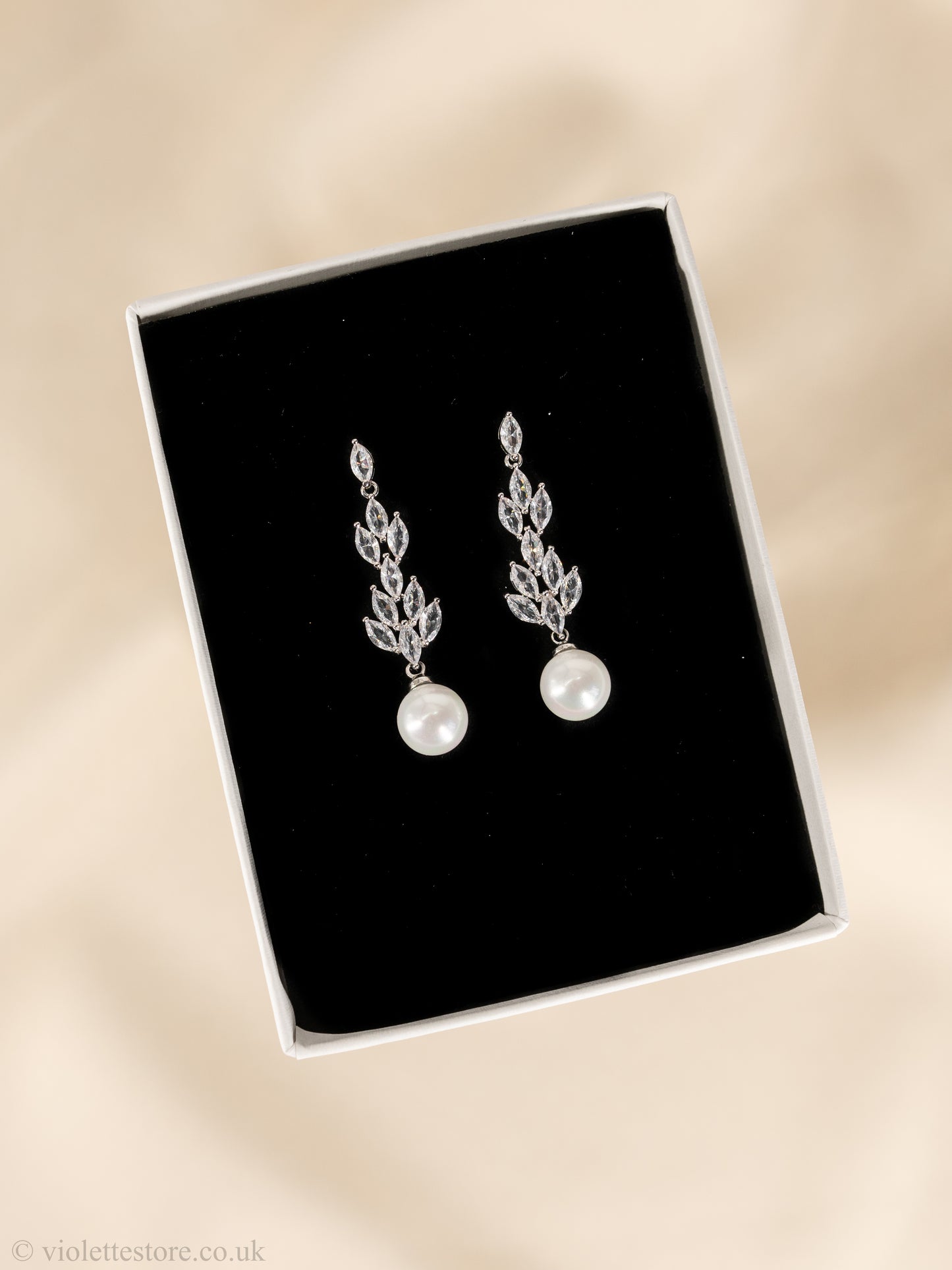 Sydney Long Pearl Earrings