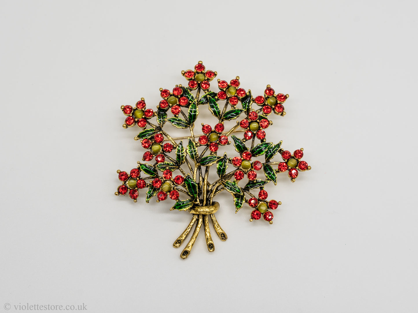 Red Brooches for Women