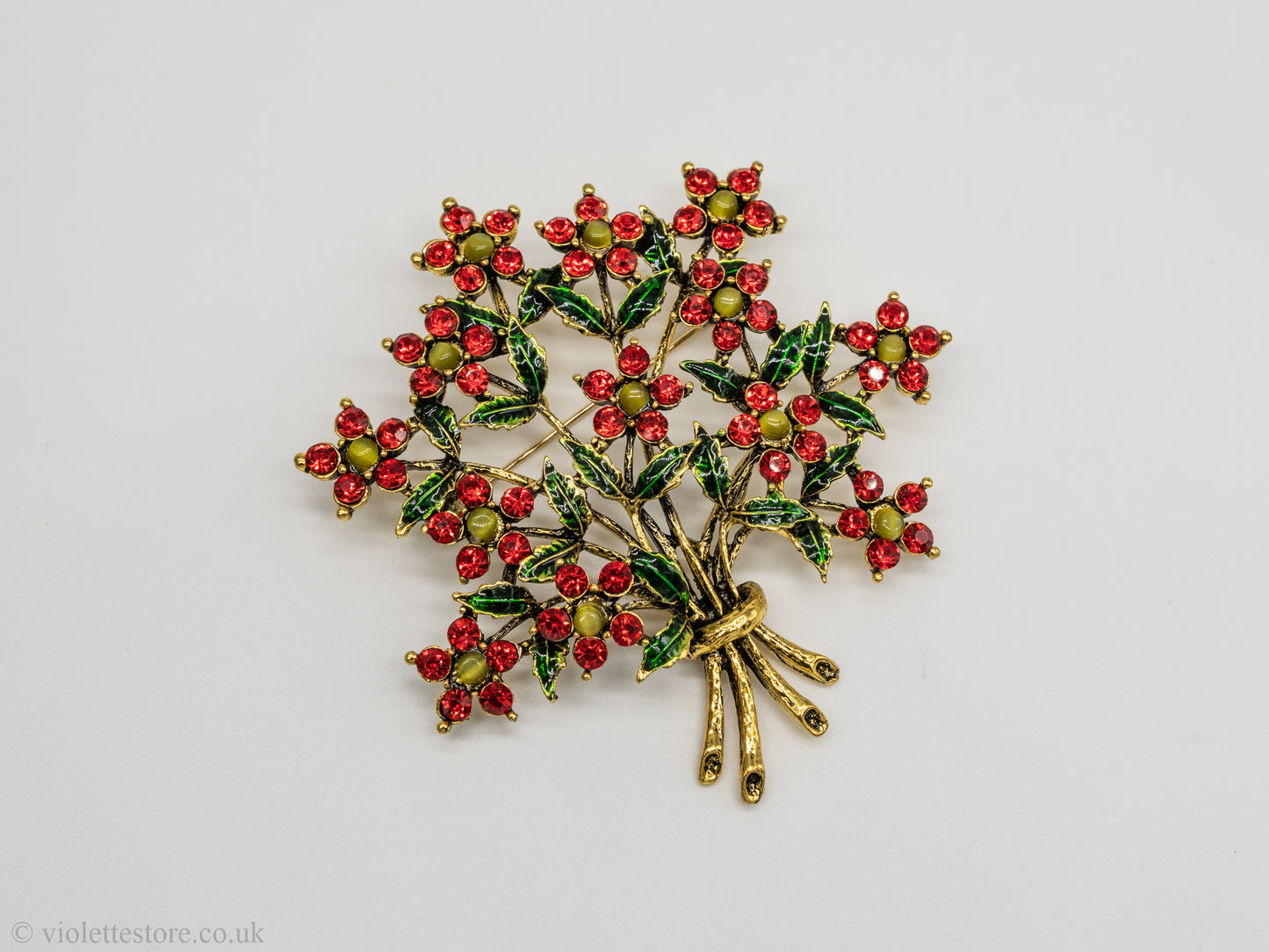 Red Brooches for Women