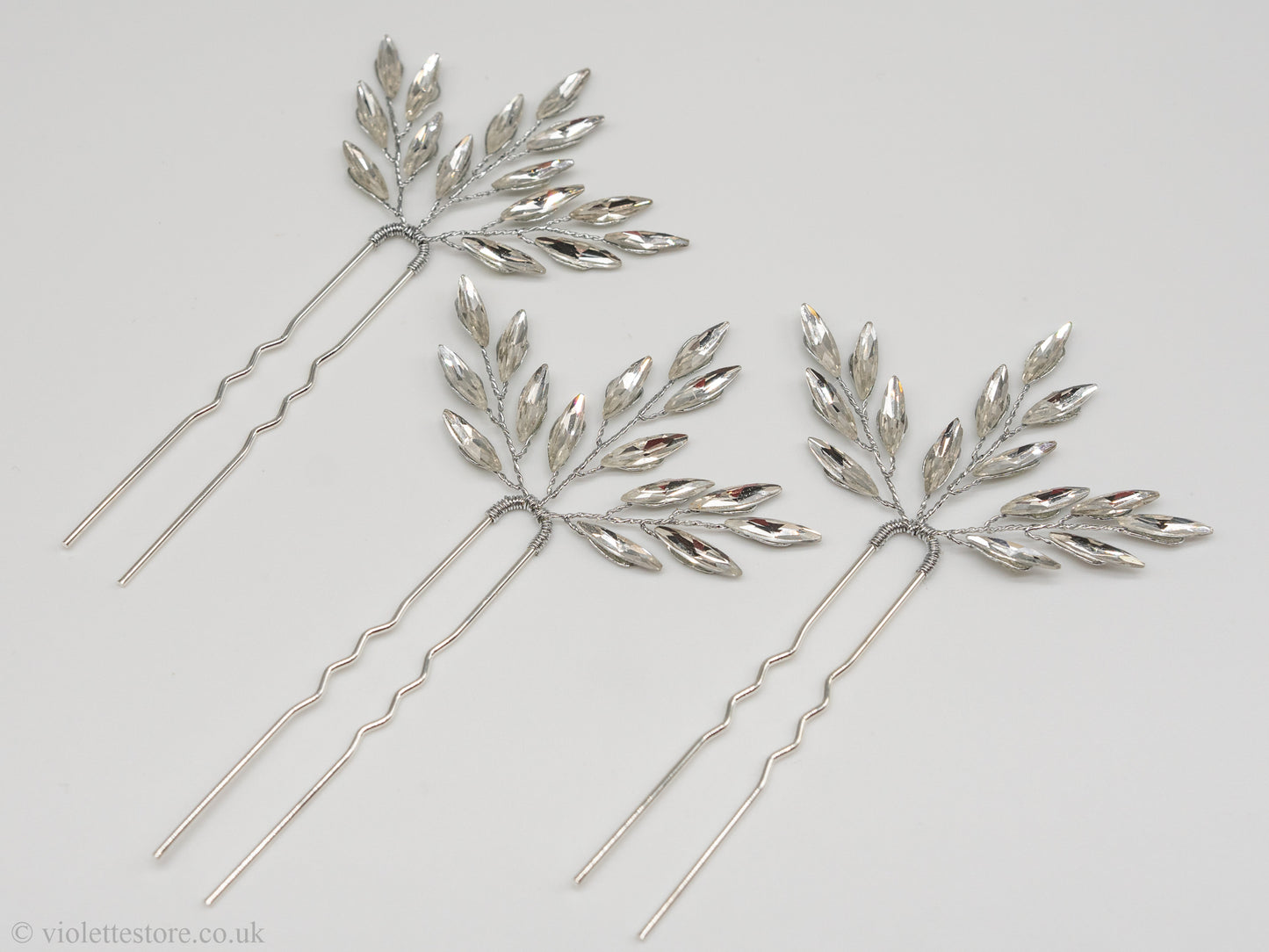 Crystal Hair Pins for Bridesmaids