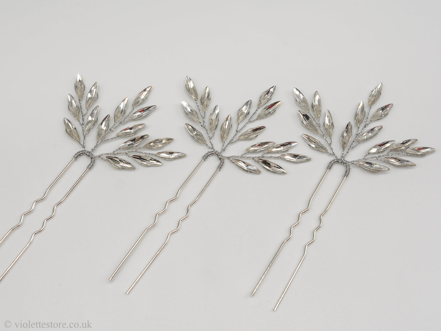 Crystal Hair Pins for Bridesmaids