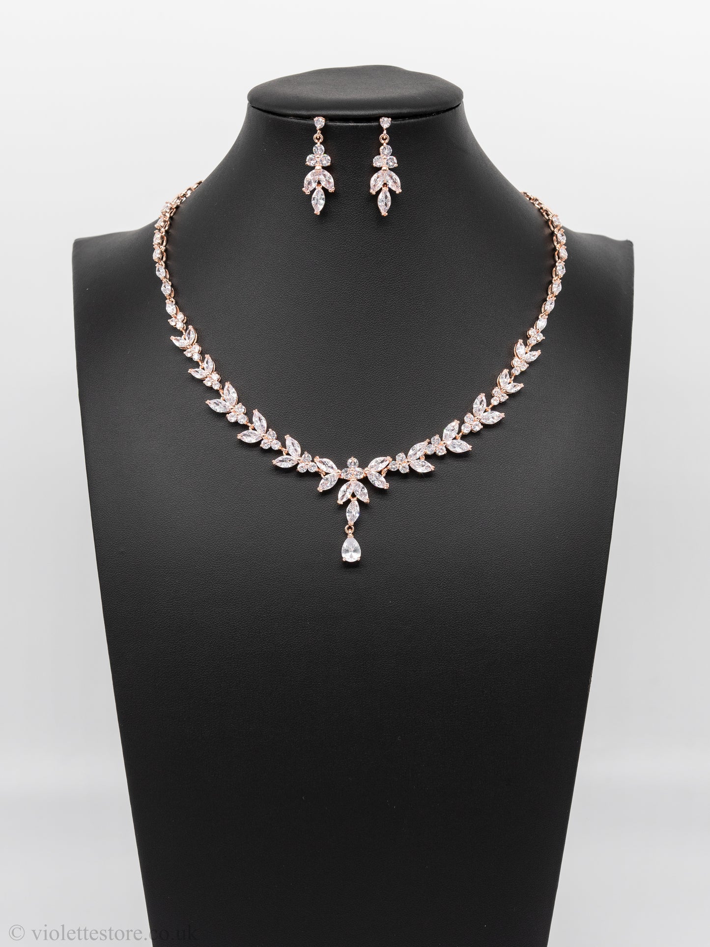 Rose Gold Jewellery Set