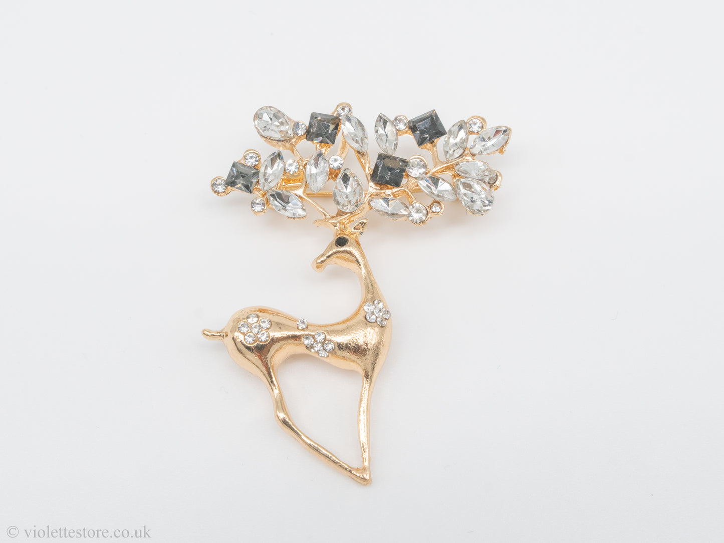 Christmas Deer Brooch