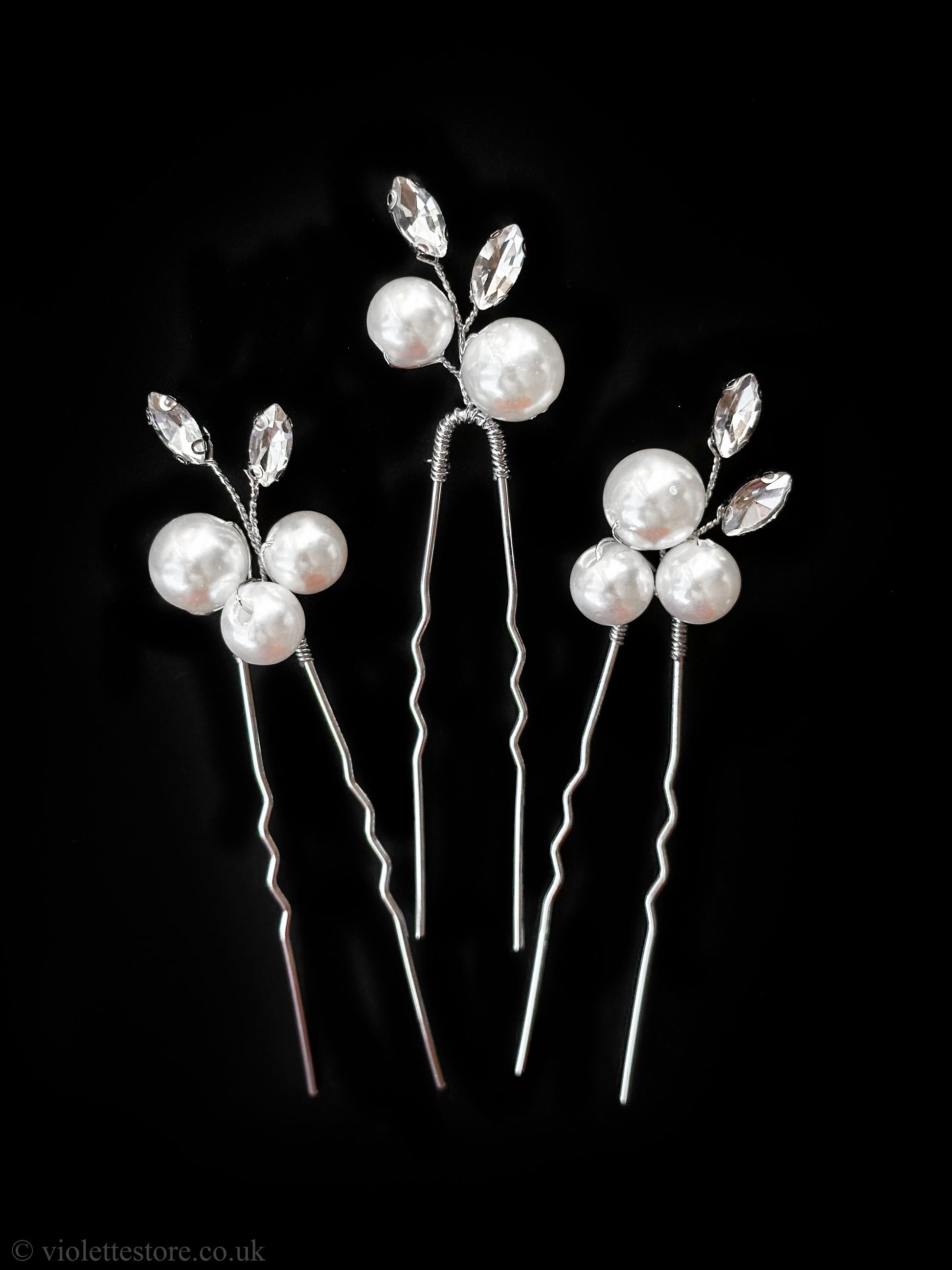 Set of 3 Hair Pins