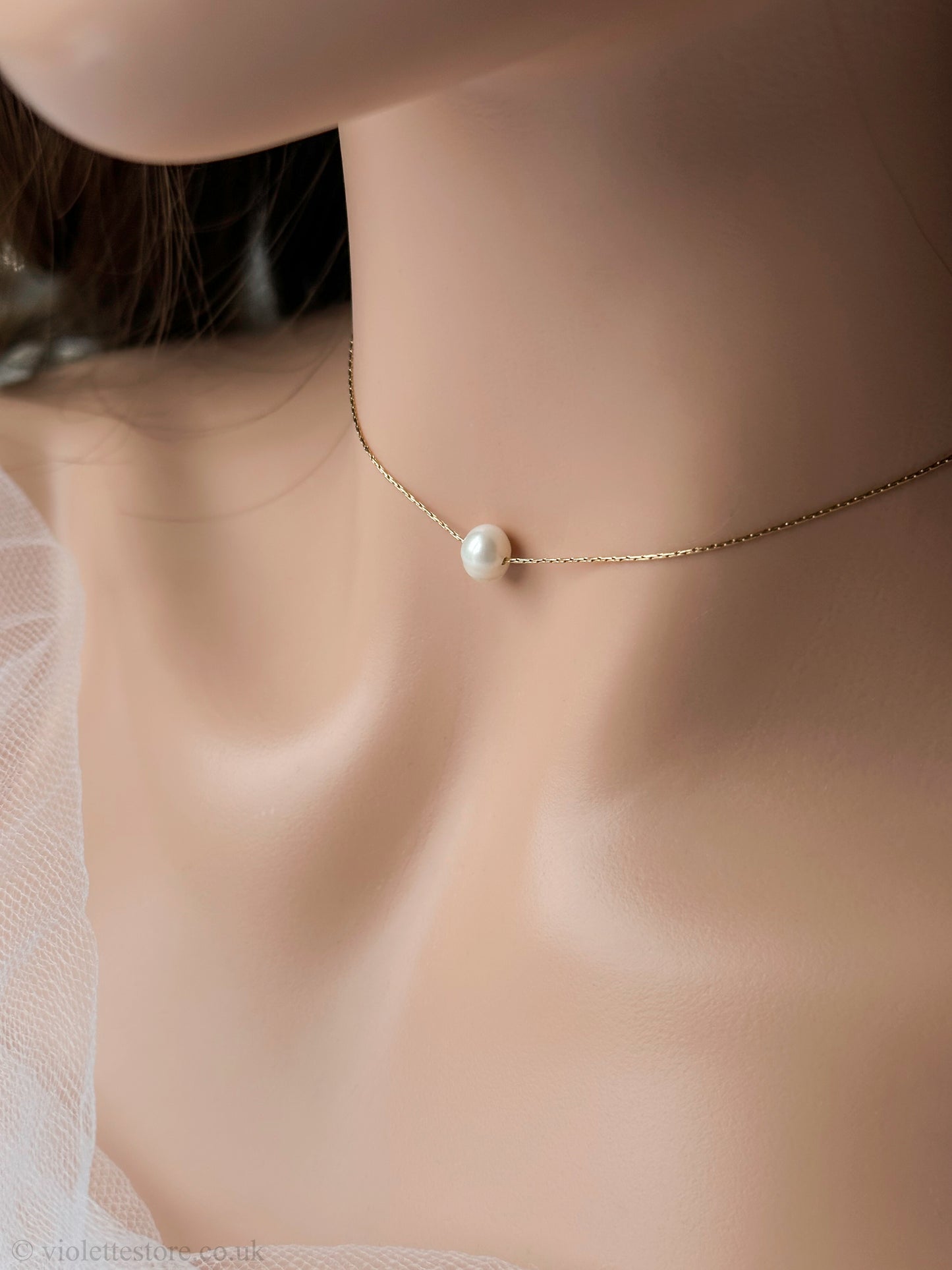 Dainty Pearl Necklace