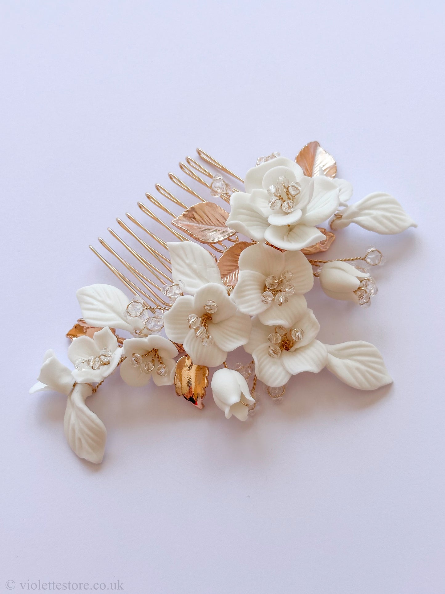 Flower Hair Comb