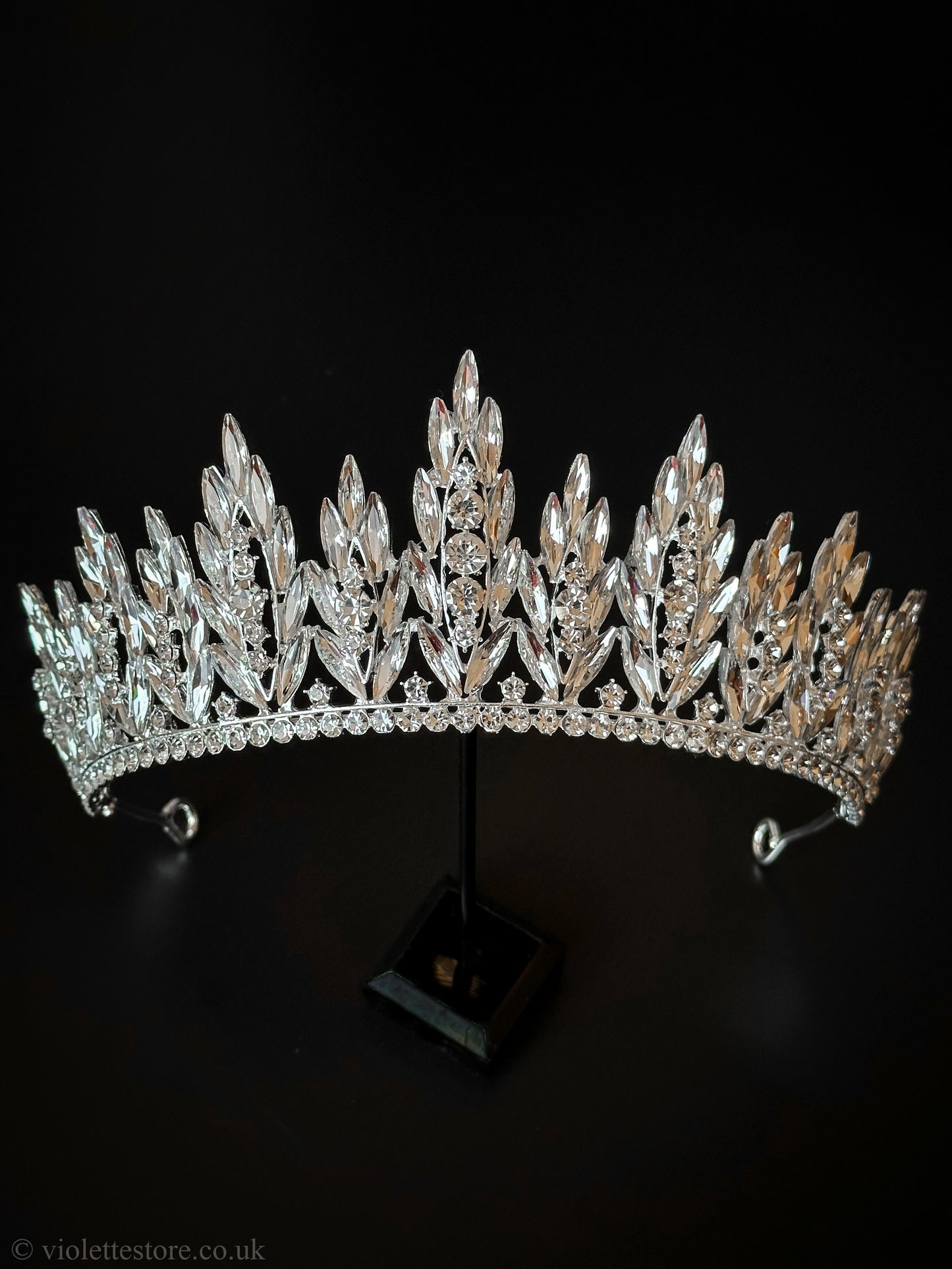 Marta Silver Tiara