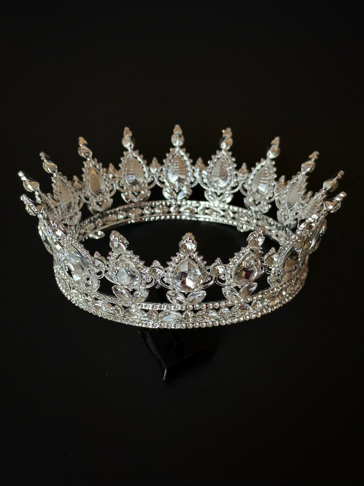 Silver Wedding Crown