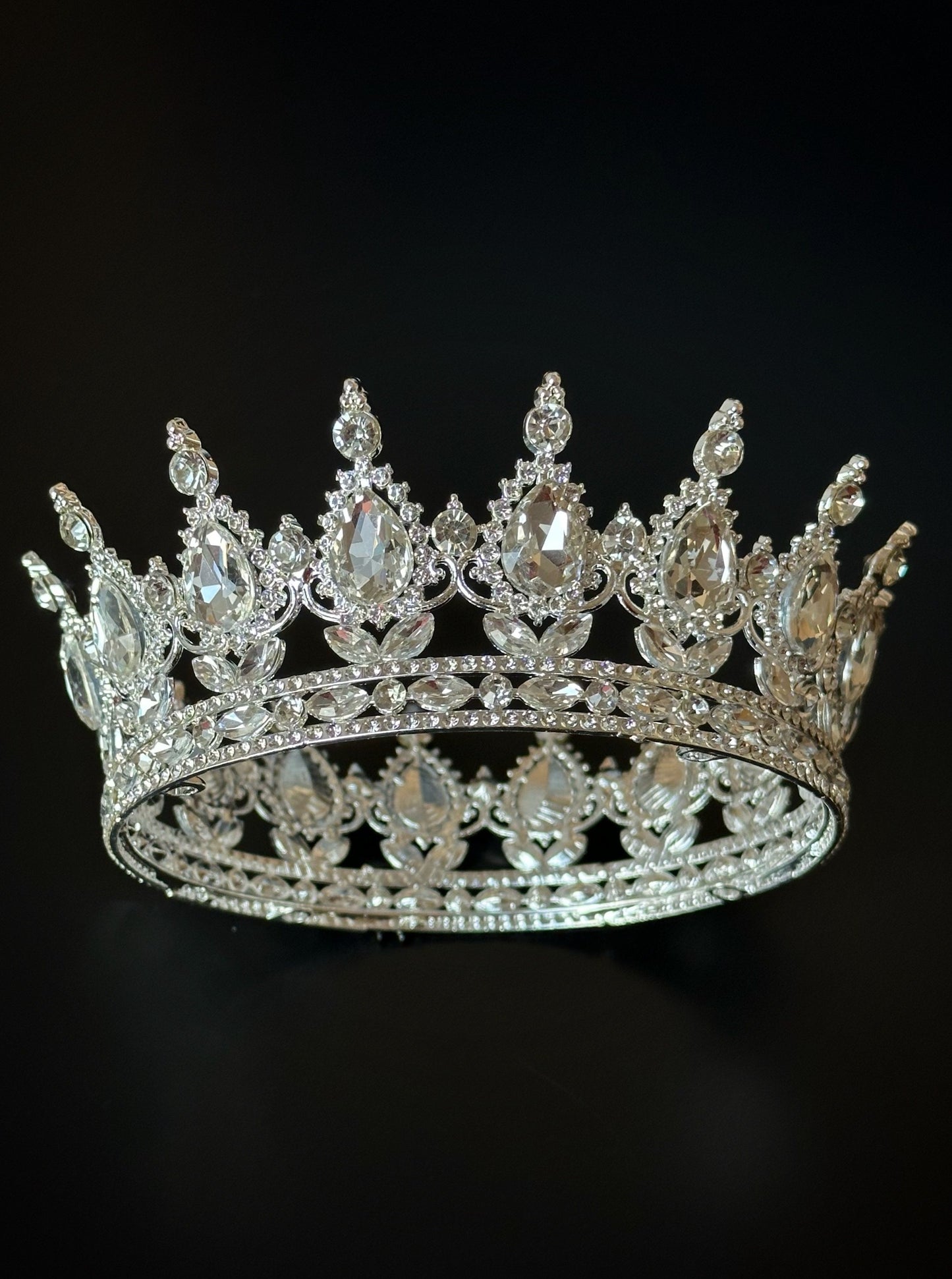 Silver Wedding Crown