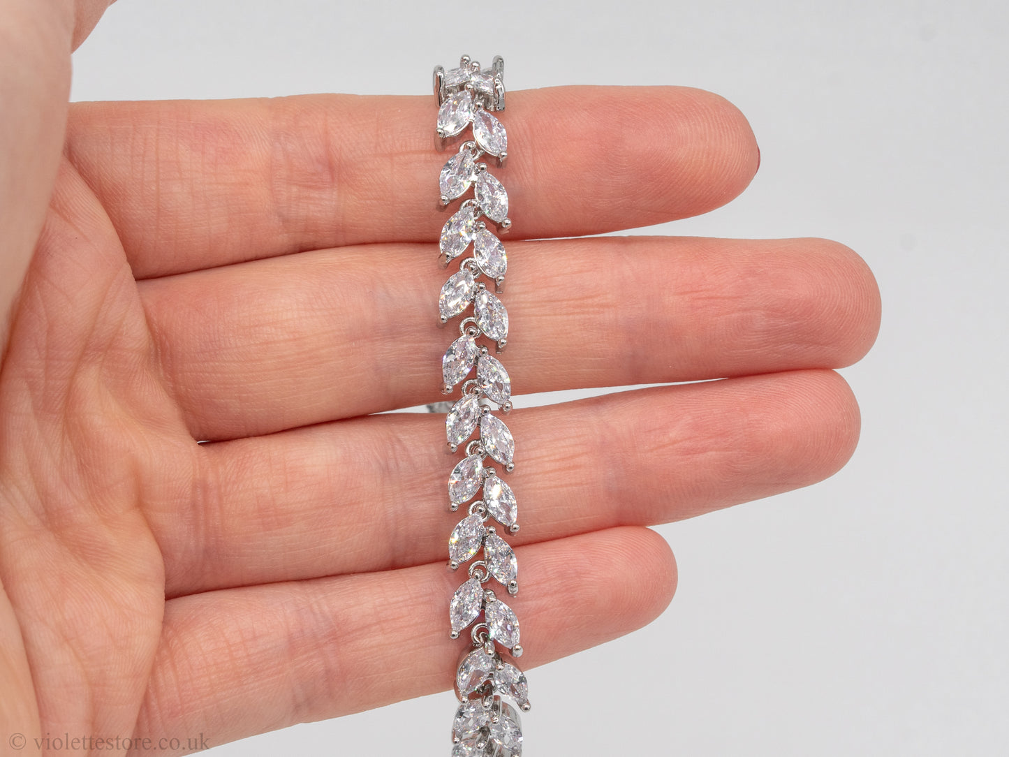 Olivia Silver Bracelet