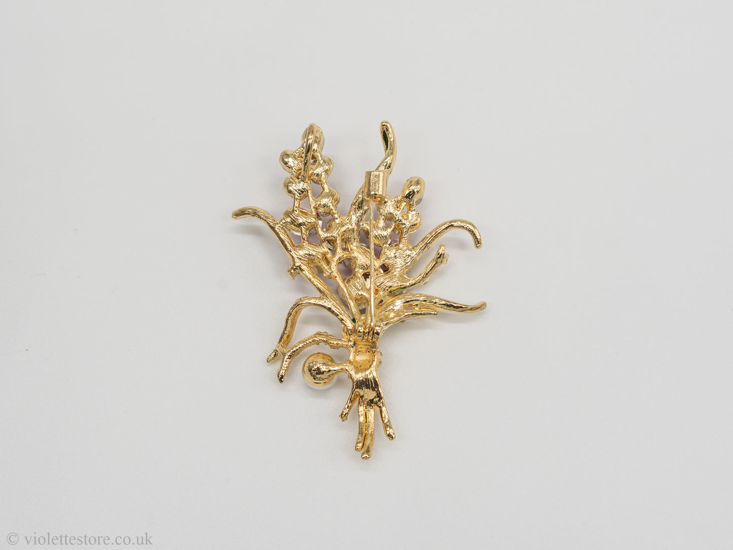 Floral Elegant Woman Brooch