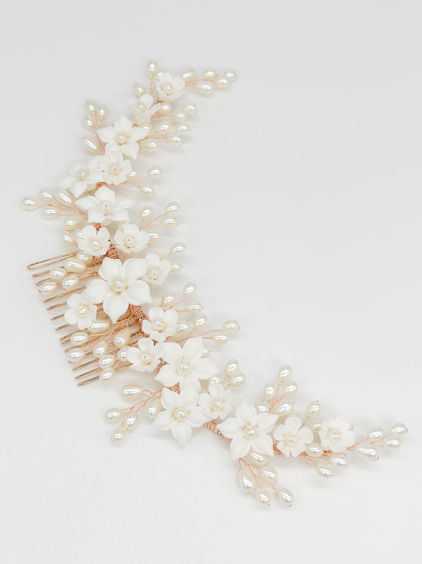 Madelyn Rose Gold Bridal Hair Accessories